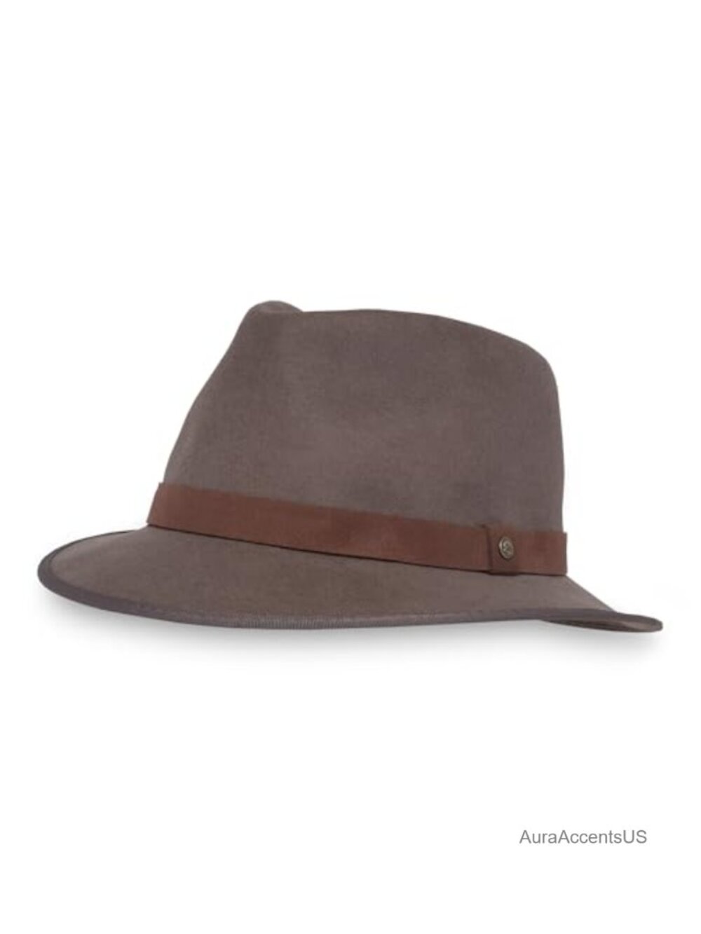 Wool Felt Fedora Hat UPF 50 Sun Protection Water Repellent Adjustable